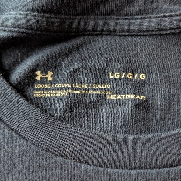 Under Armour Tee Heatgear Mens Large - Picture 3 of 3